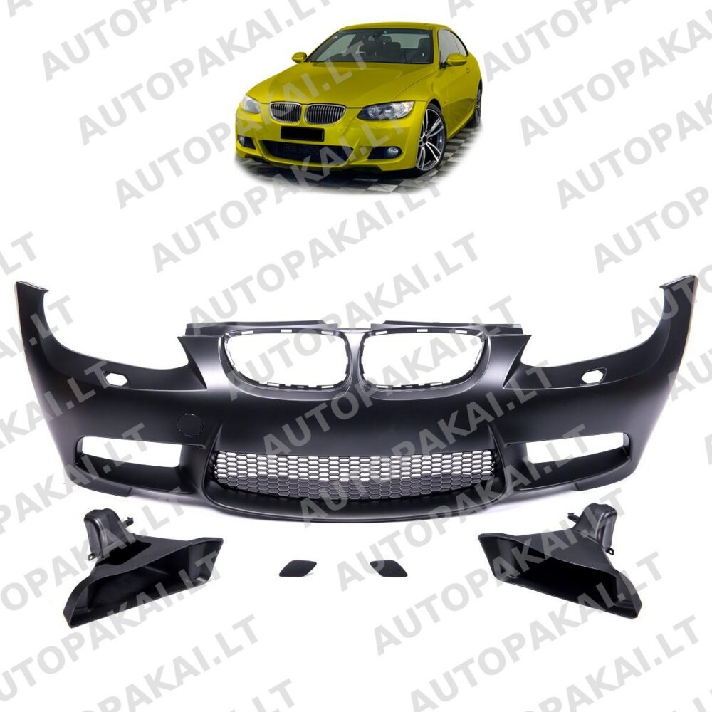Front Bumper SRA + Brake Air Ducts suitable for BMW E92 E93 316-330i 06-10