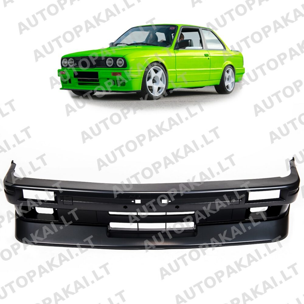 Front Bumper suitable for BMW 3 E30 Sedan Coupe Cabrio Touring