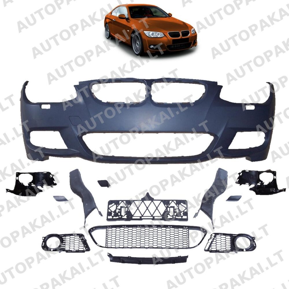 Priekinis buferis SRA BMW 3 (E92,E93) Coupe Convertible Facelift 2010-2013