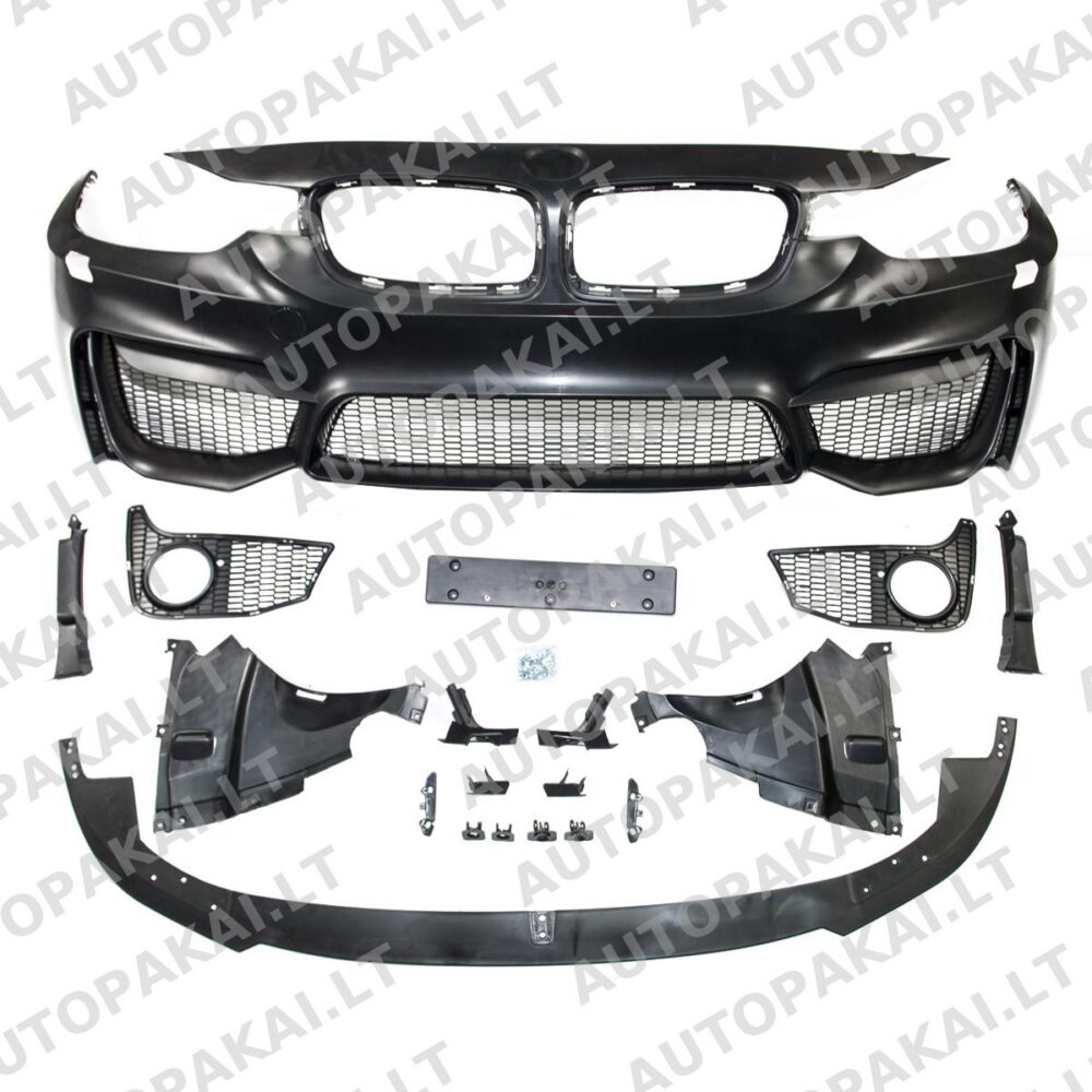 Priekinis bamperis tinka BMW 3 (F30) Sedan (F31) Touring 2011-2018