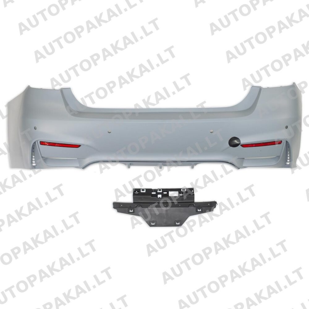Rear Bumper with PDC suitable for BMW 3 F30 Sedan 11-18