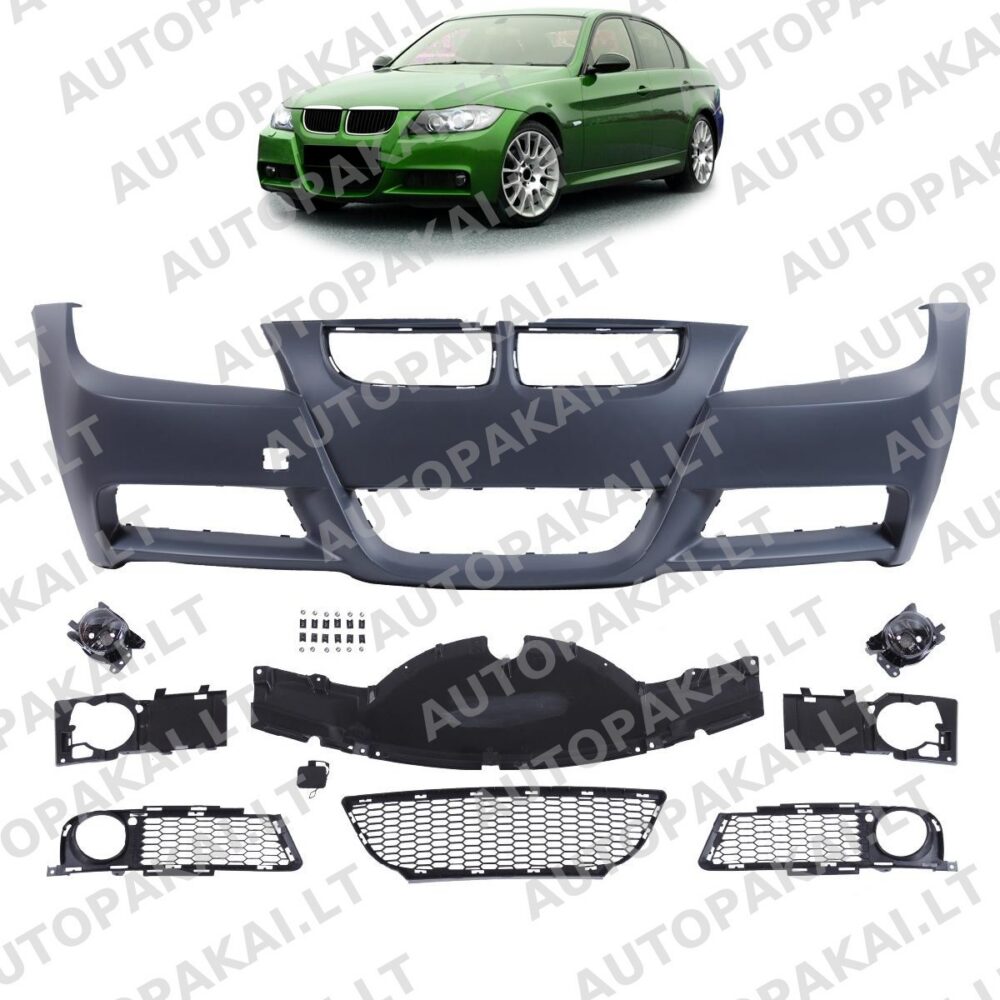 Bumper Front Fog Lights for BMW 3 (E90,E91) Pre-Facelift 05-08