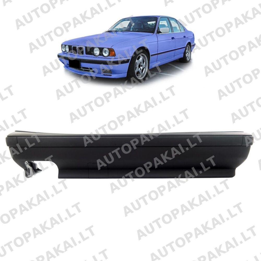 Rear Bumper suitable for BMW 5 E34 Sedan 1987-97