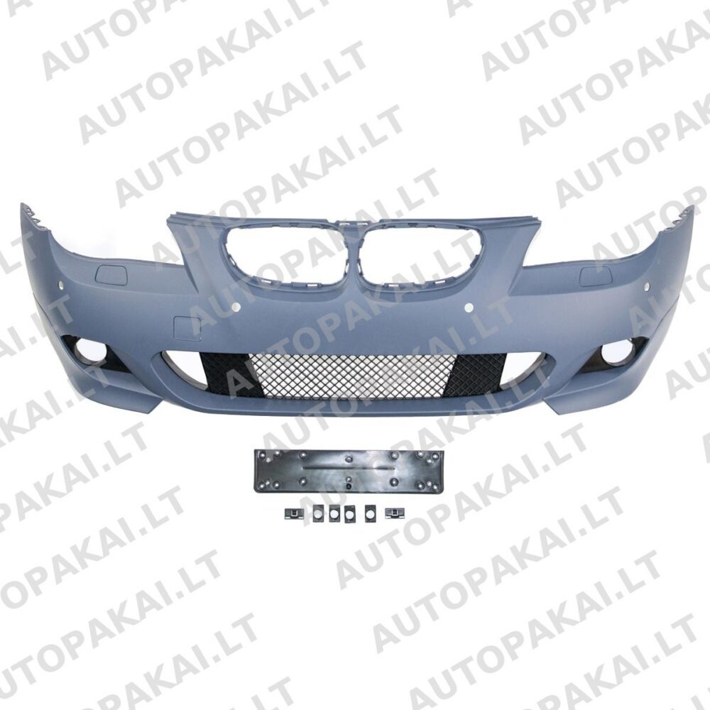 Front Bumper With PDC 24mm + SRA suitable for BMW 5 E60,E61 03-07