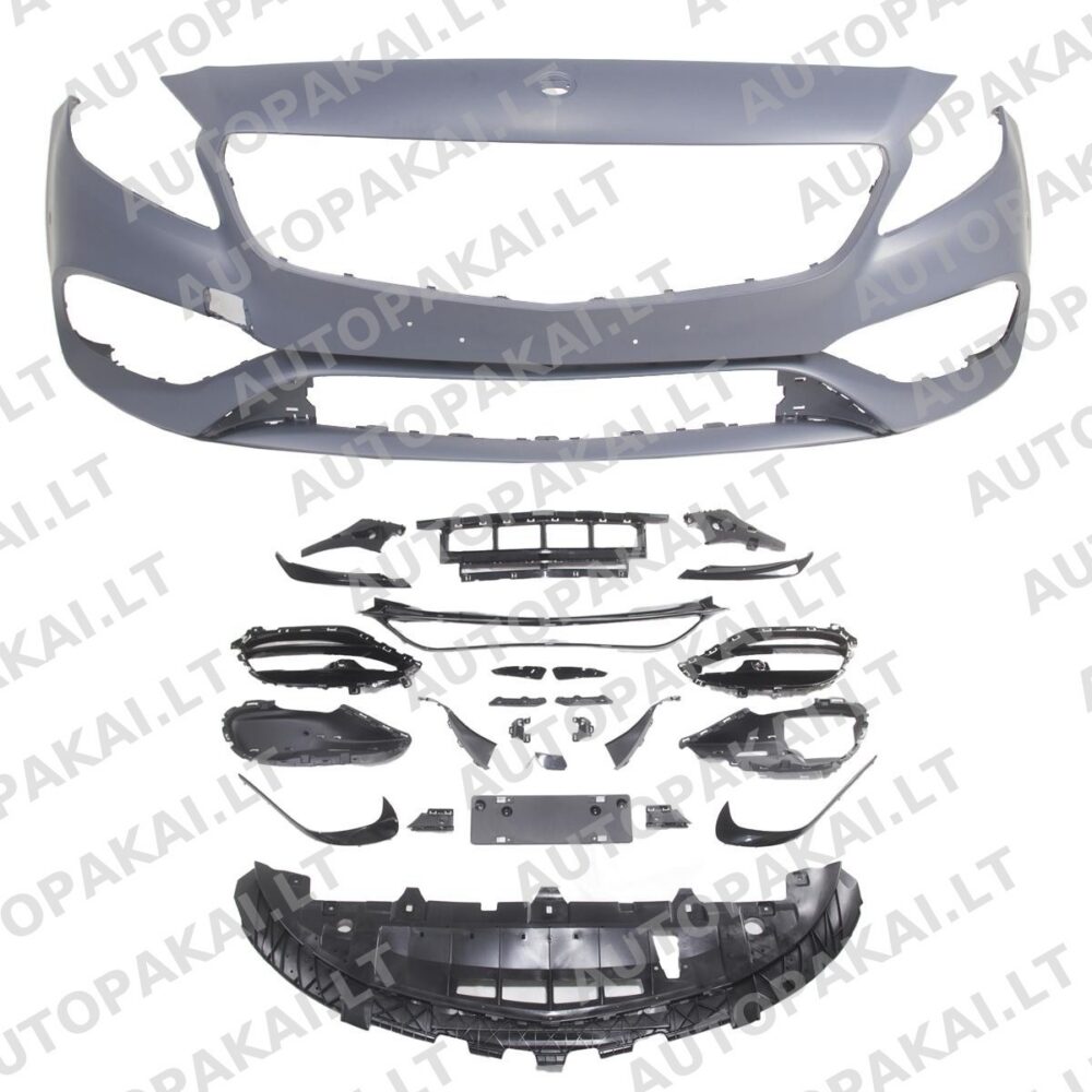 Front Bumper With PDC + SRA suitable for MERCEDES A-Class W176 12-18