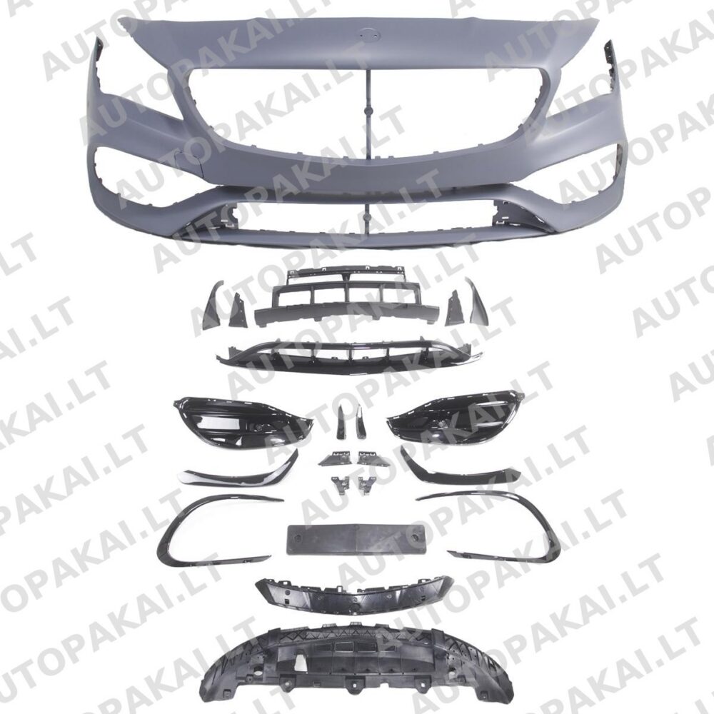 Front Bumper with PDC suitable for MERCEDES CLA C117 13-19