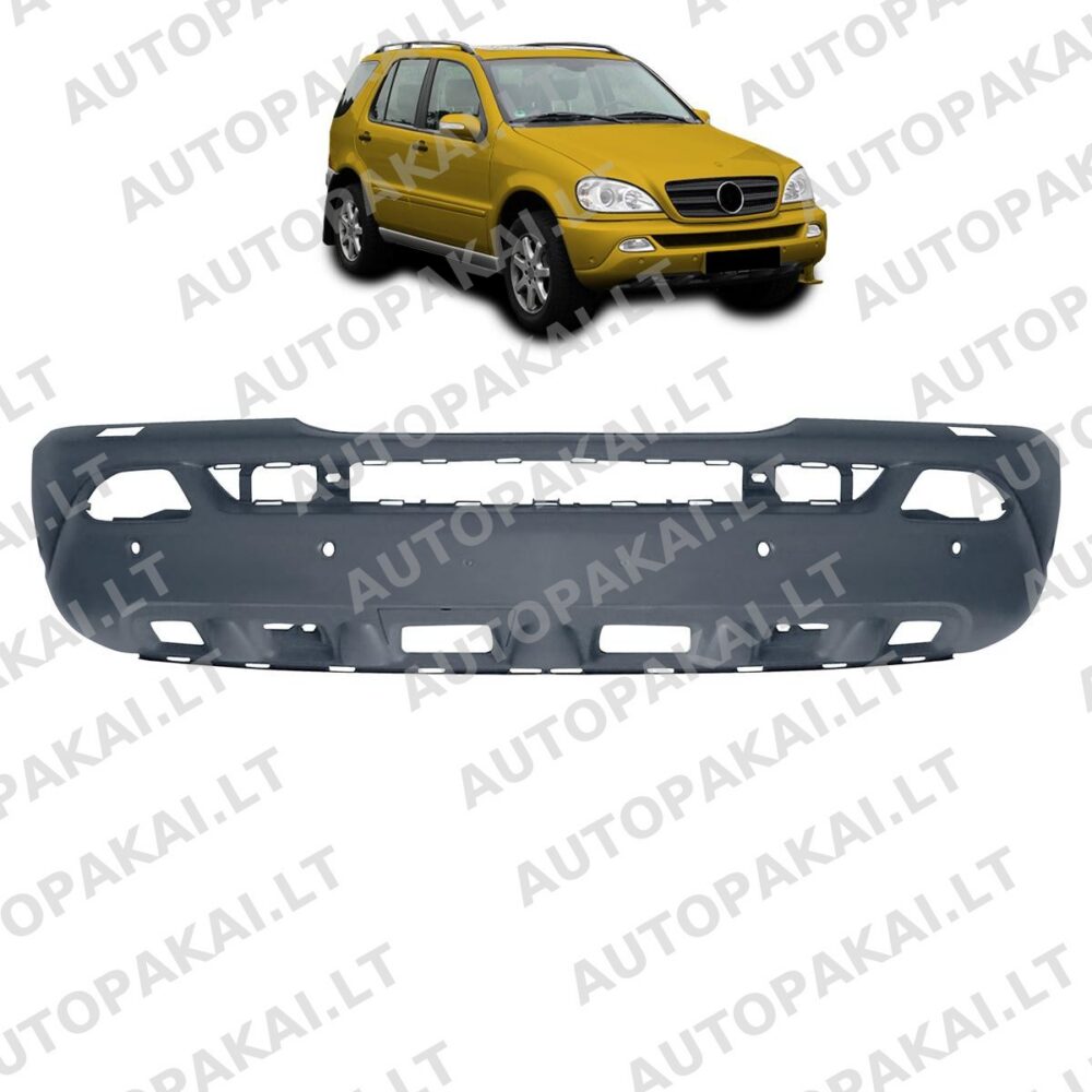 Replacement Bumper Front PDC SRA for MERCEDES M-Class (W163) Facelift 01-05