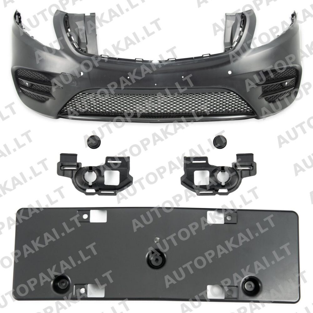 Front Bumper Style with black strips suitable for Vito W447 2014-2020