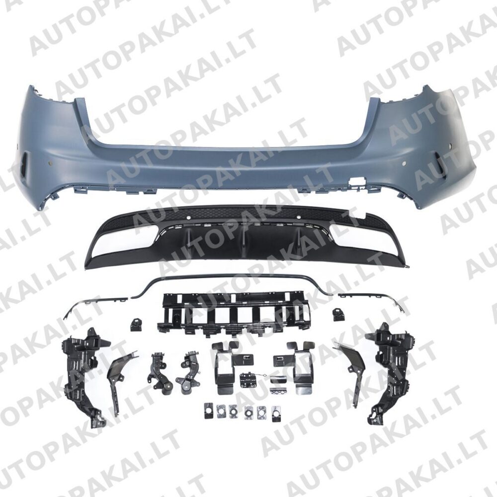 Rear Bumper PDC Diffuser suitable for MERCEDES C-Class S205 T-Modell 15-18