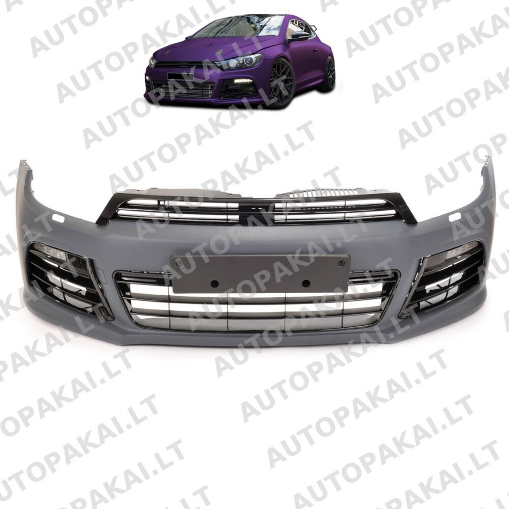 Front Bumper With SRA + LED DRL suitable for VW Scirocco III 08-14 R