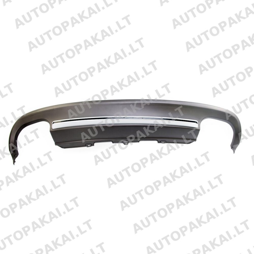 Rear Diffuser Silver Grey suitable for AUDI A5 8T Coupe Cabrio 12-16
