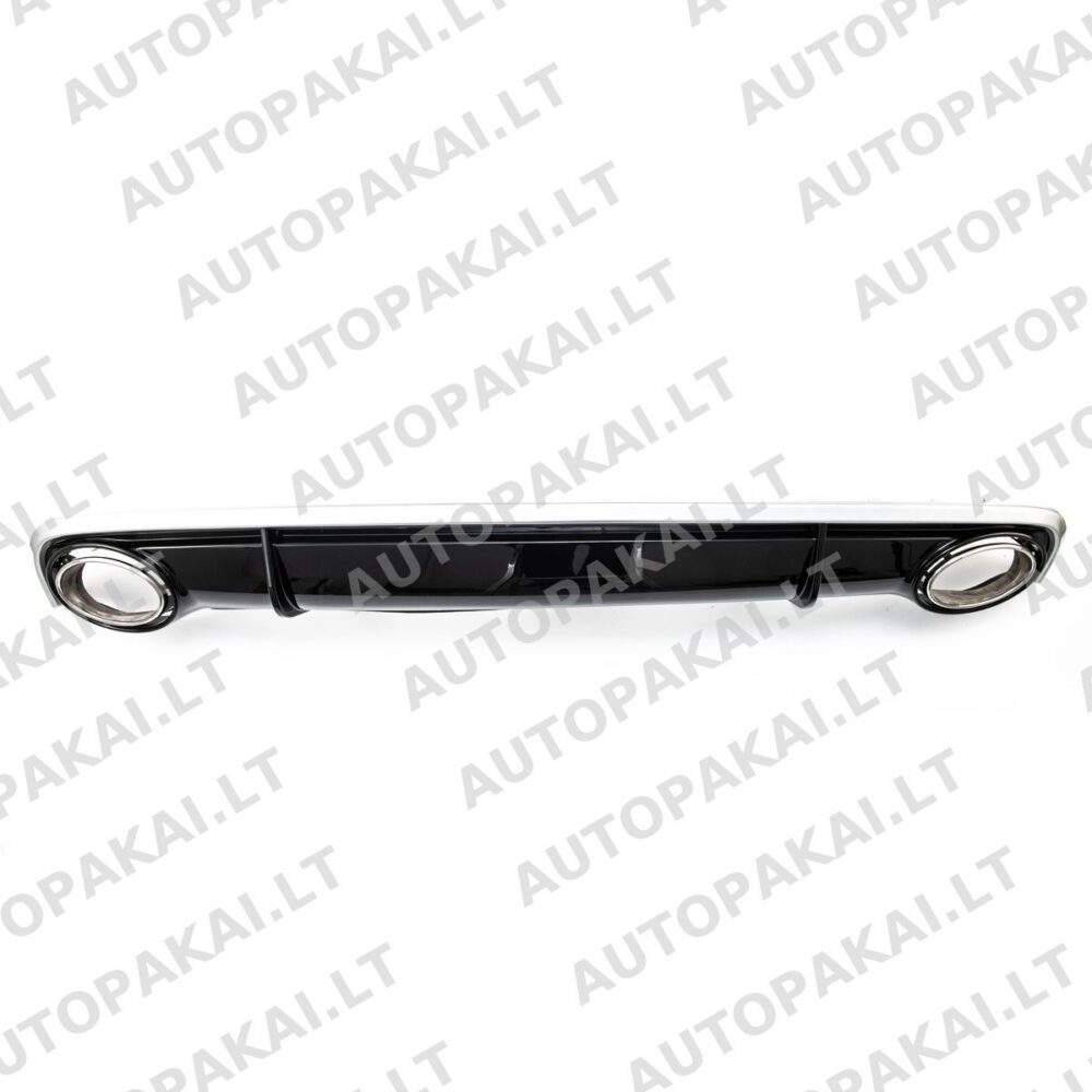 REAR BUMPER DIFFUSER SUITABLE FOR AUDI A7 (11-14) GLOSS BLACK FOR NORMAL