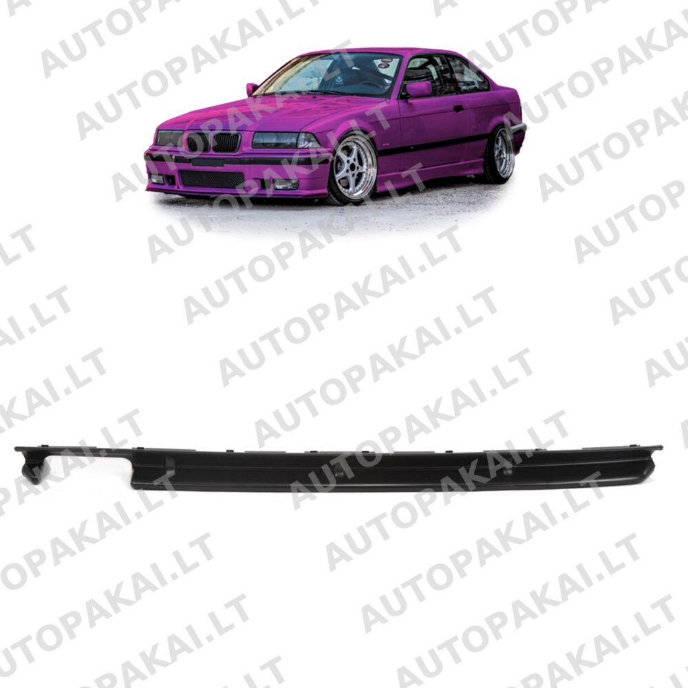Rear Bumper Diffuser suitable for BMW 3-Series E36 91-99 M3