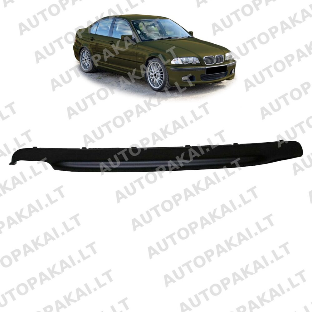 Rear Diffuser suitable for BMW 3 E46 Sedan Touring 98-06 -OO—