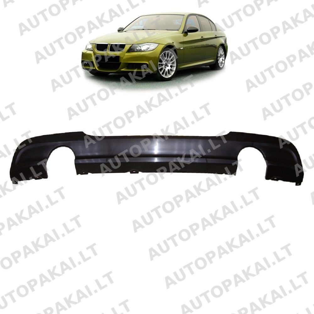 Rear Bumper Diffuser fit for BMW 3 E90,E91 Touring 335 05-11