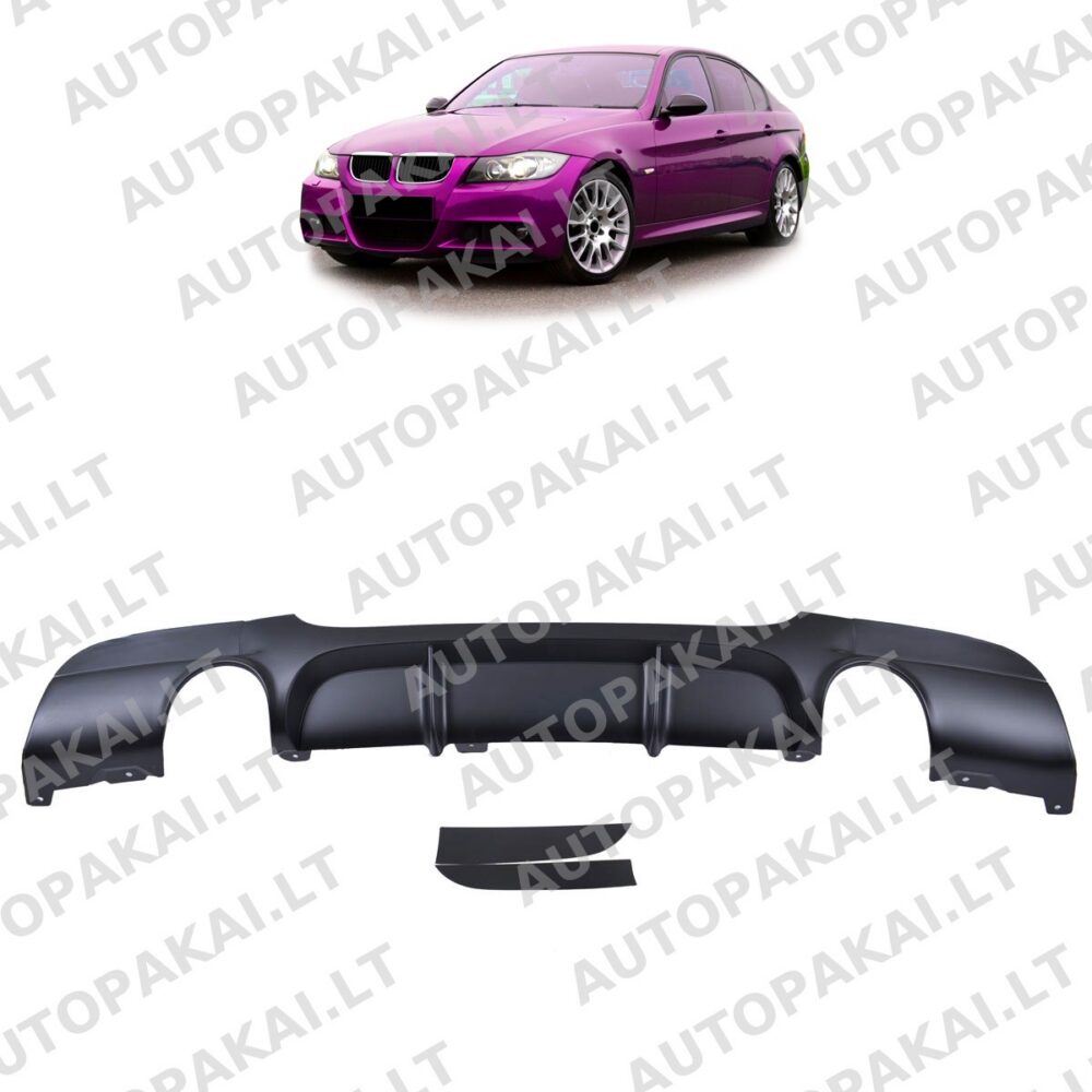 Rear Diffuser suitable for BMW 3-Series E90,E91 335 04-11