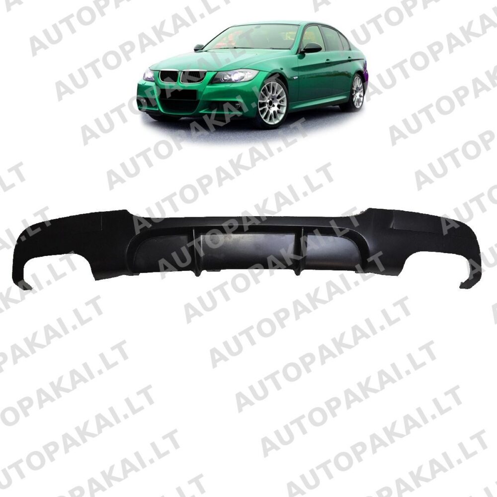 Rear Diffuser fit for BMW 3-Series E90,E91 Sedan Touring 04-11