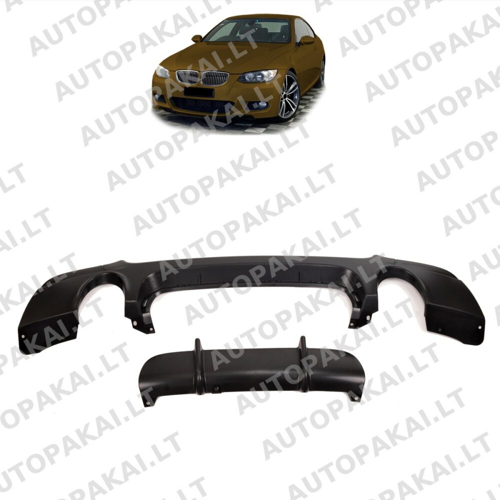 Rear Diffuser fit for BMW 3 E92, E93 Coupe Cabrio 06-13 335 P
