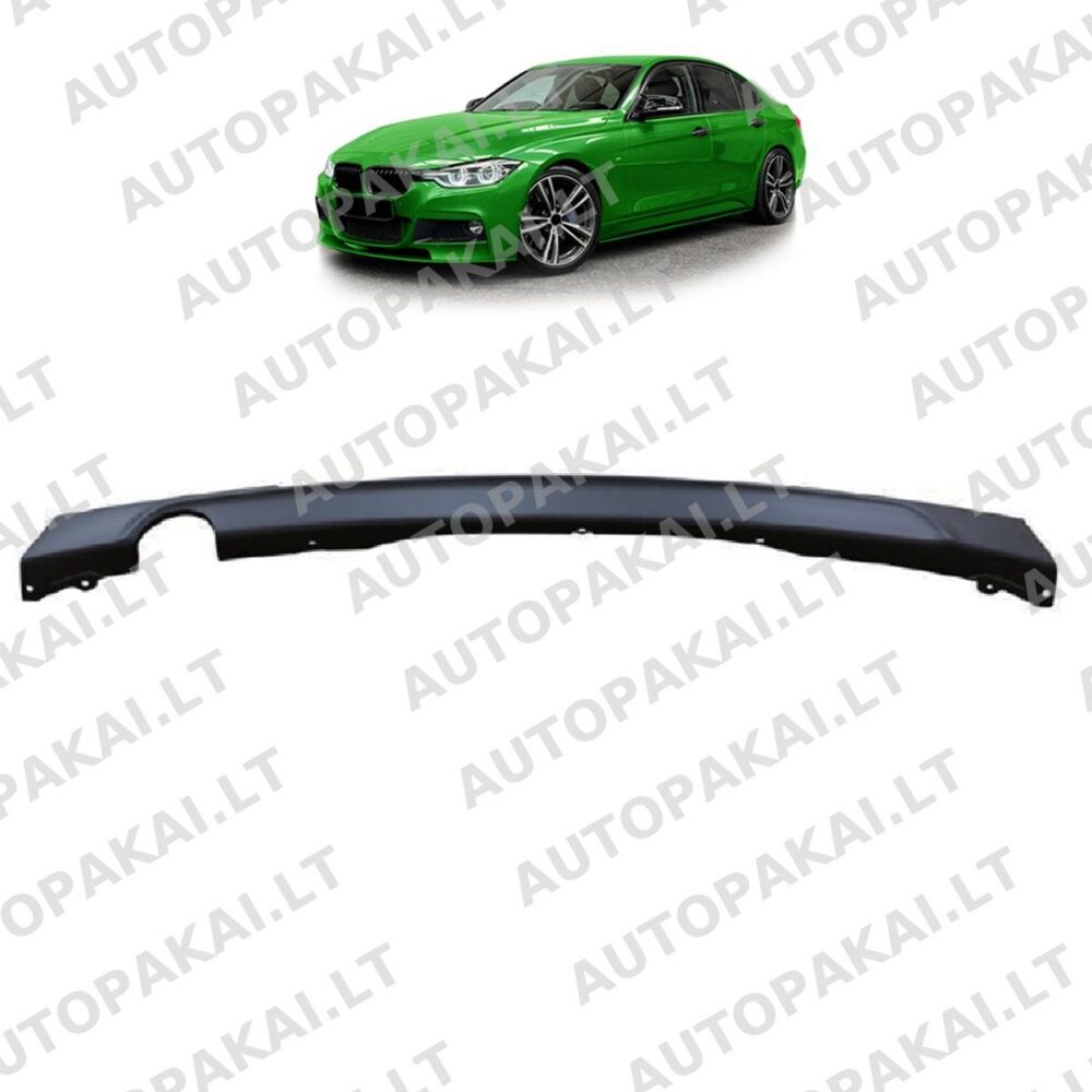 Rear Diffuser suitable for BMW 3 F30, F31 Sedan Touring 11-18 -O—