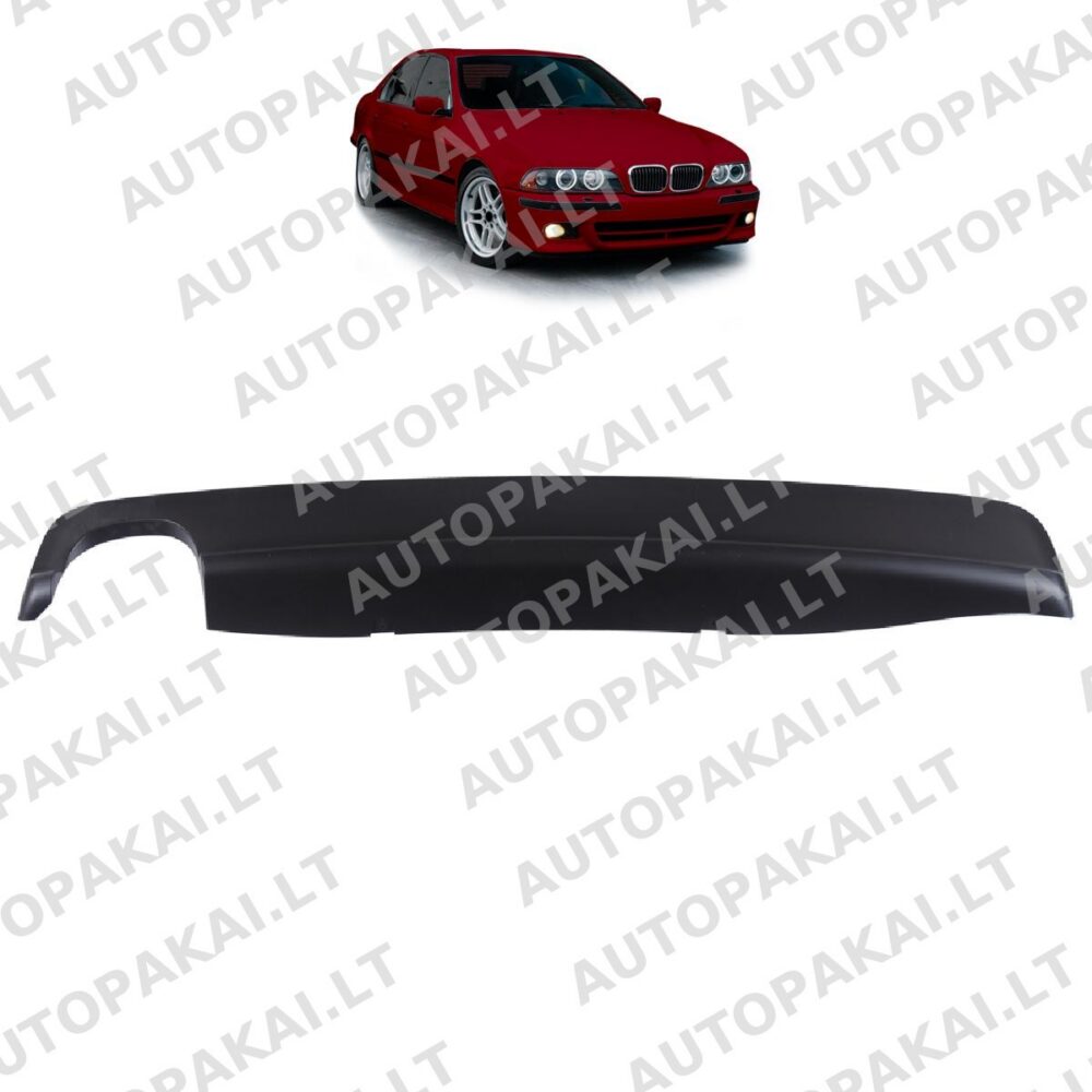 Rear Bumper Diffuser fit for BMW 5 E39 Sedan Touring 95-03