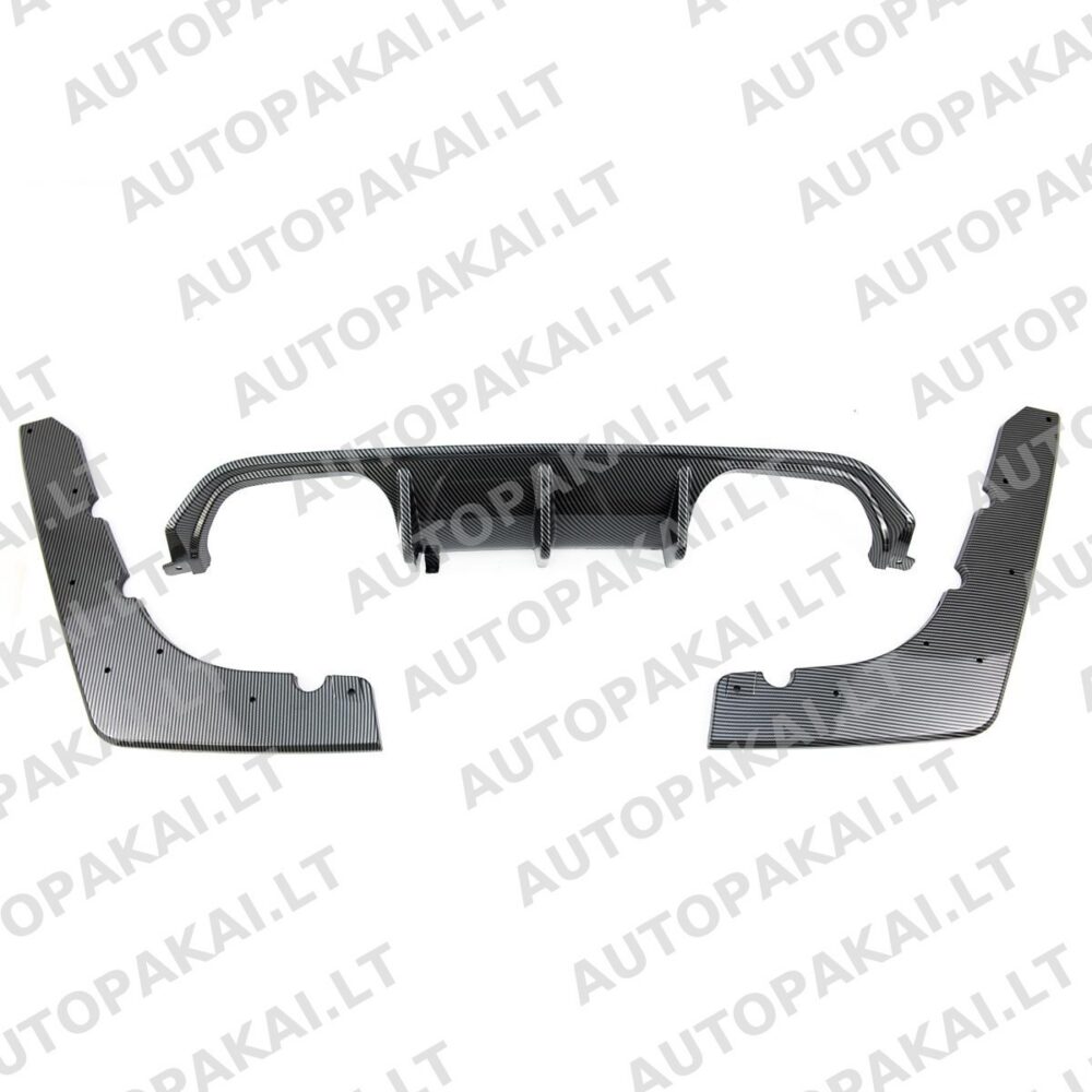 Galinis spoileris difuzorius su anglies pluošto efektu BMW M4 (F82, F83) M3 (F80) 2013->