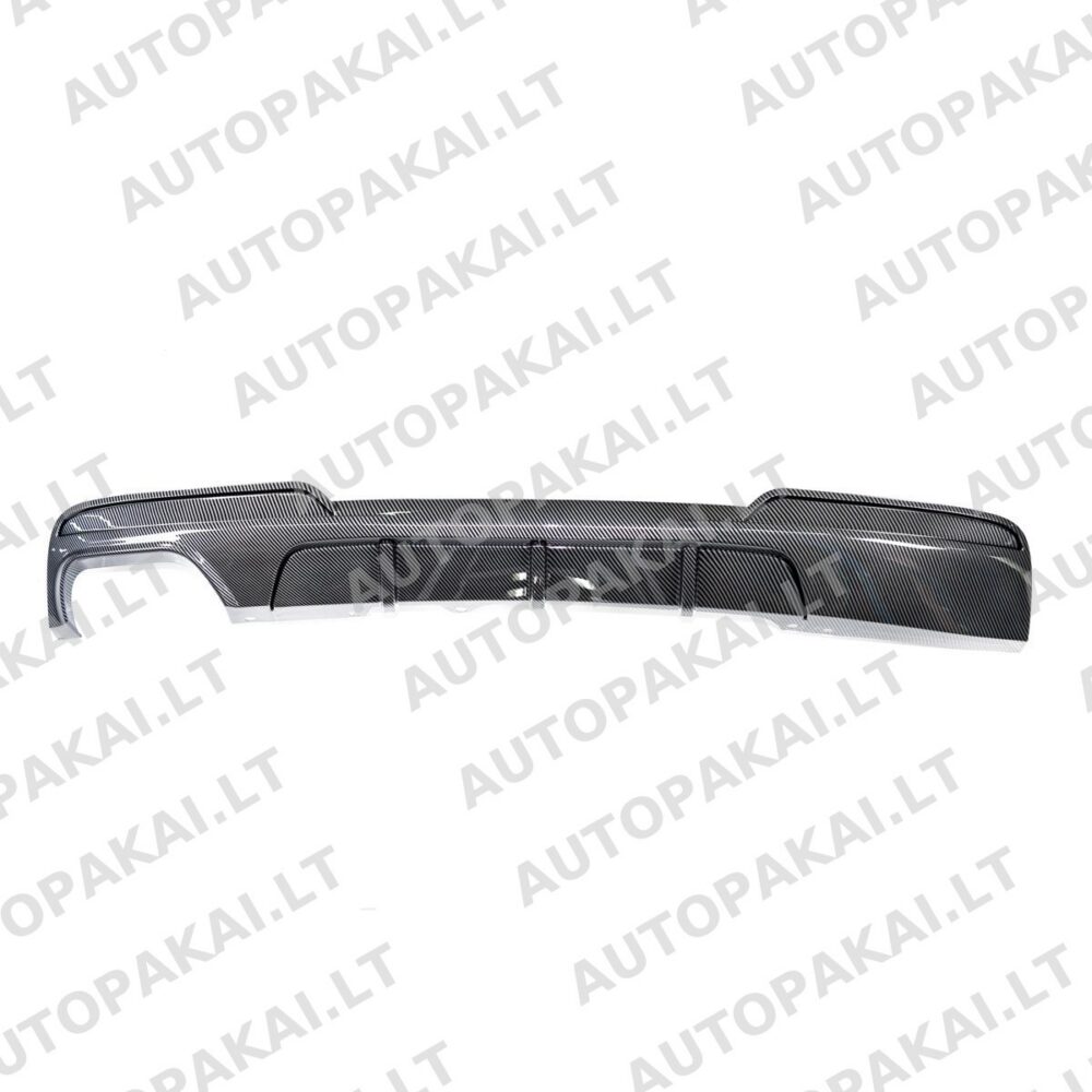 Rear Spoiler Diffuser Carbon Look for BMW 5 (F10,F11) 2009-2016