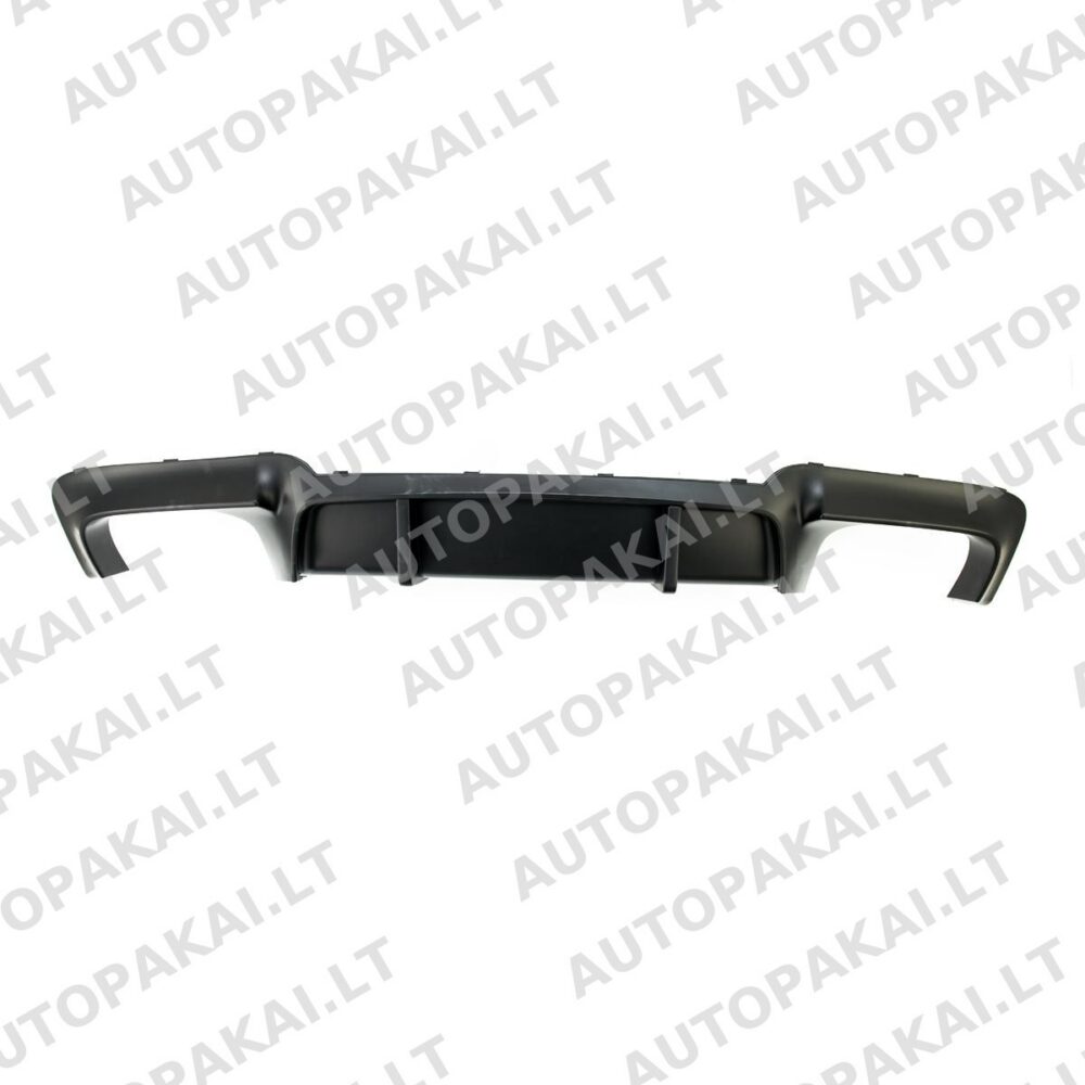 Rear Spoiler Diffuser Matt Black for BMW 5 (F10,F11) Sedan Touring 09-16
