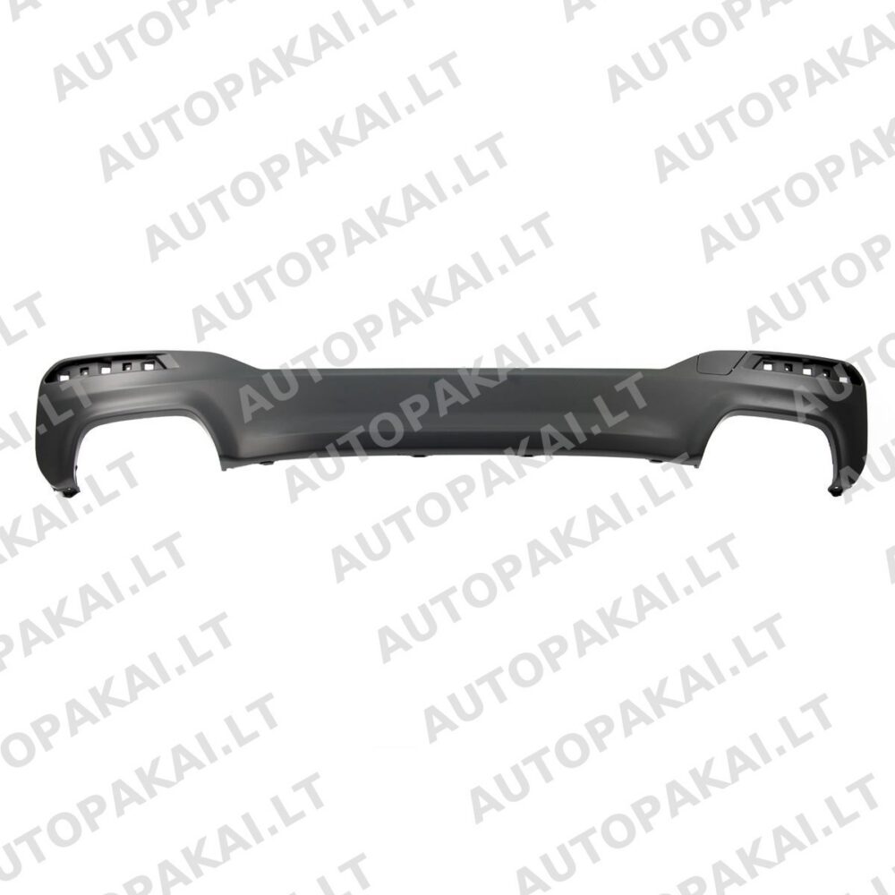 Rear Spoiler Diffuser Matt Black for BMW 5 (G30,G31) Pre-Facelift 2016-2020