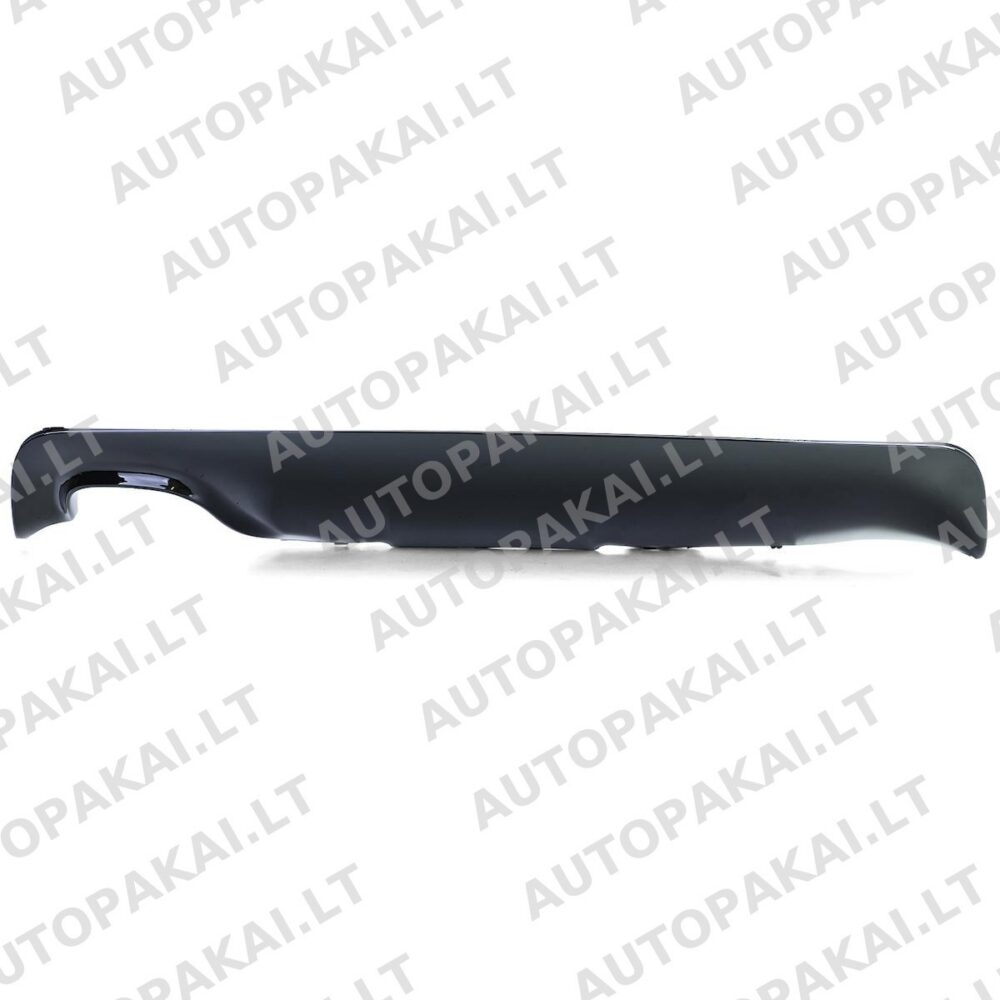Rear Diffuser Gloss Black suitable for BMW 5 E60, E61 Sedan Touring 03-10