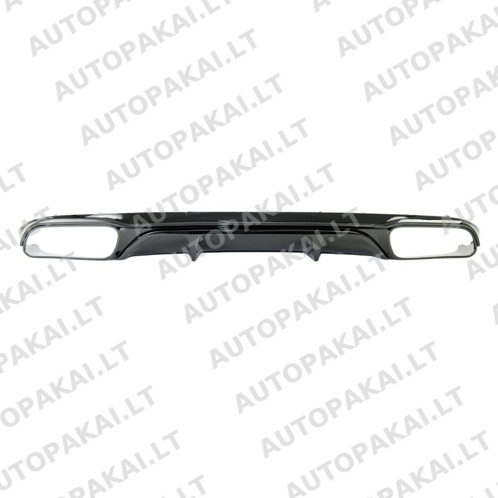 Galinis difuzorius blizgiai juodas, tinkantis MERCEDES E-klasei W213 16-23