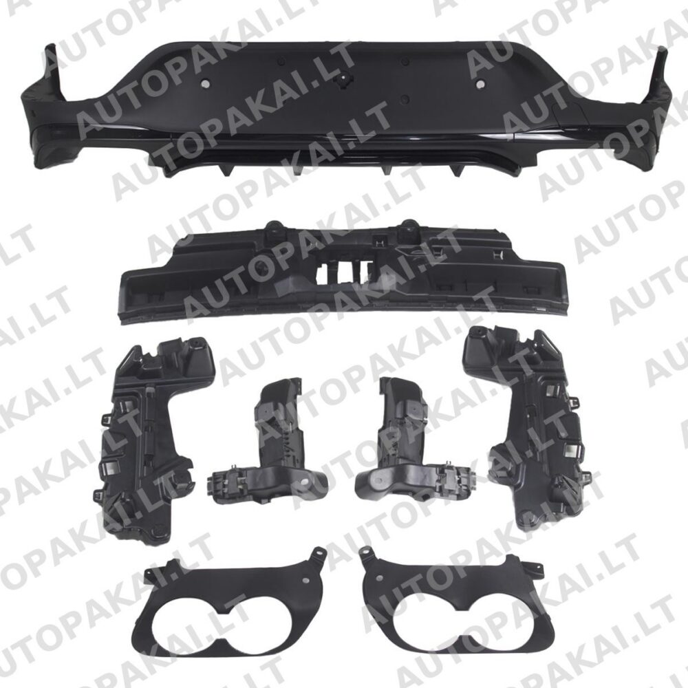 Rear Bumper Diffuser Black suitable for MERCEDES GLC Coupe C253 20-23