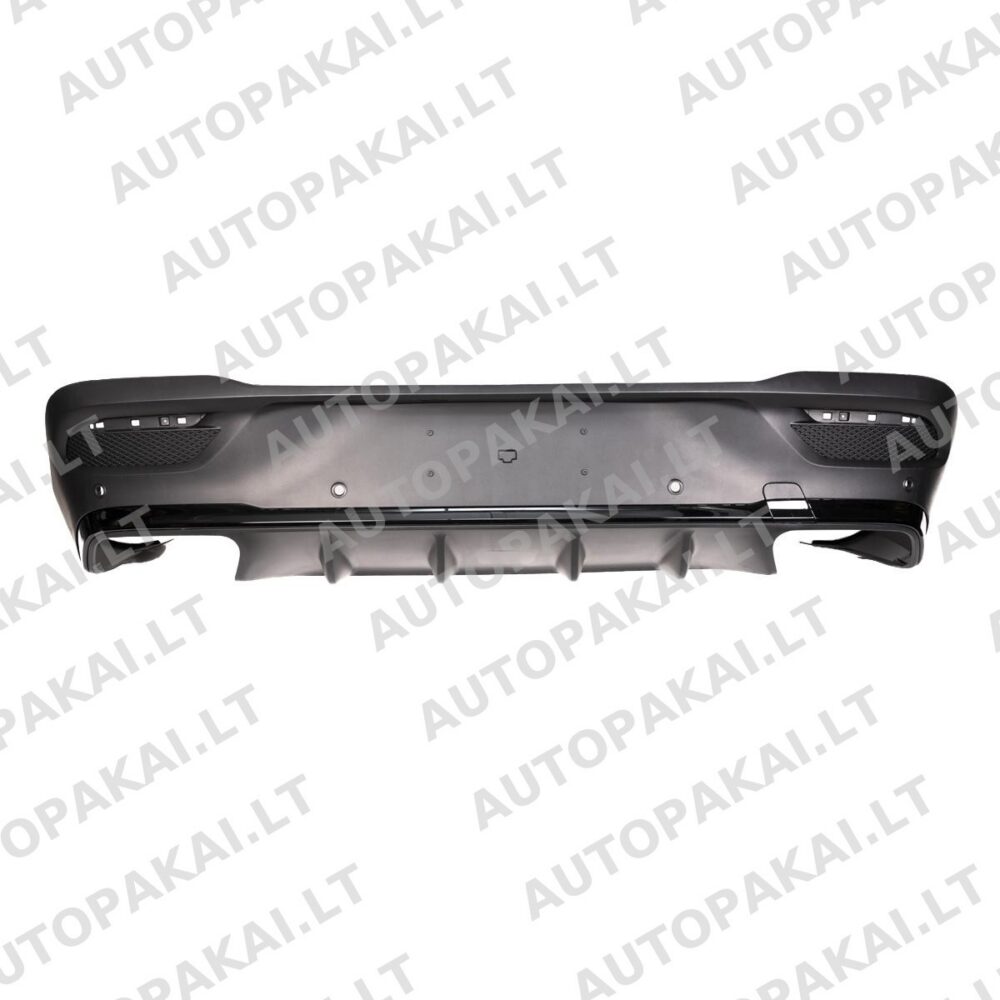 Rear Bumper Diffuser Black suitable for MERCEDES GLE Coupe C167 19-On