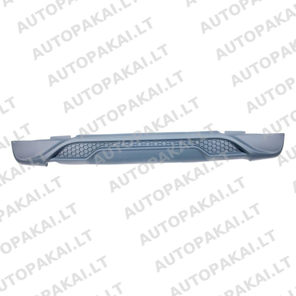 Rear Bumper Diffuser suitable for SMART FORTWO 453 Coupe Cabrio 14-19