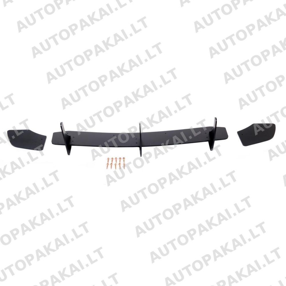 Rear Bumper Diffuser suitable for VW Scirocco III 08-14 R