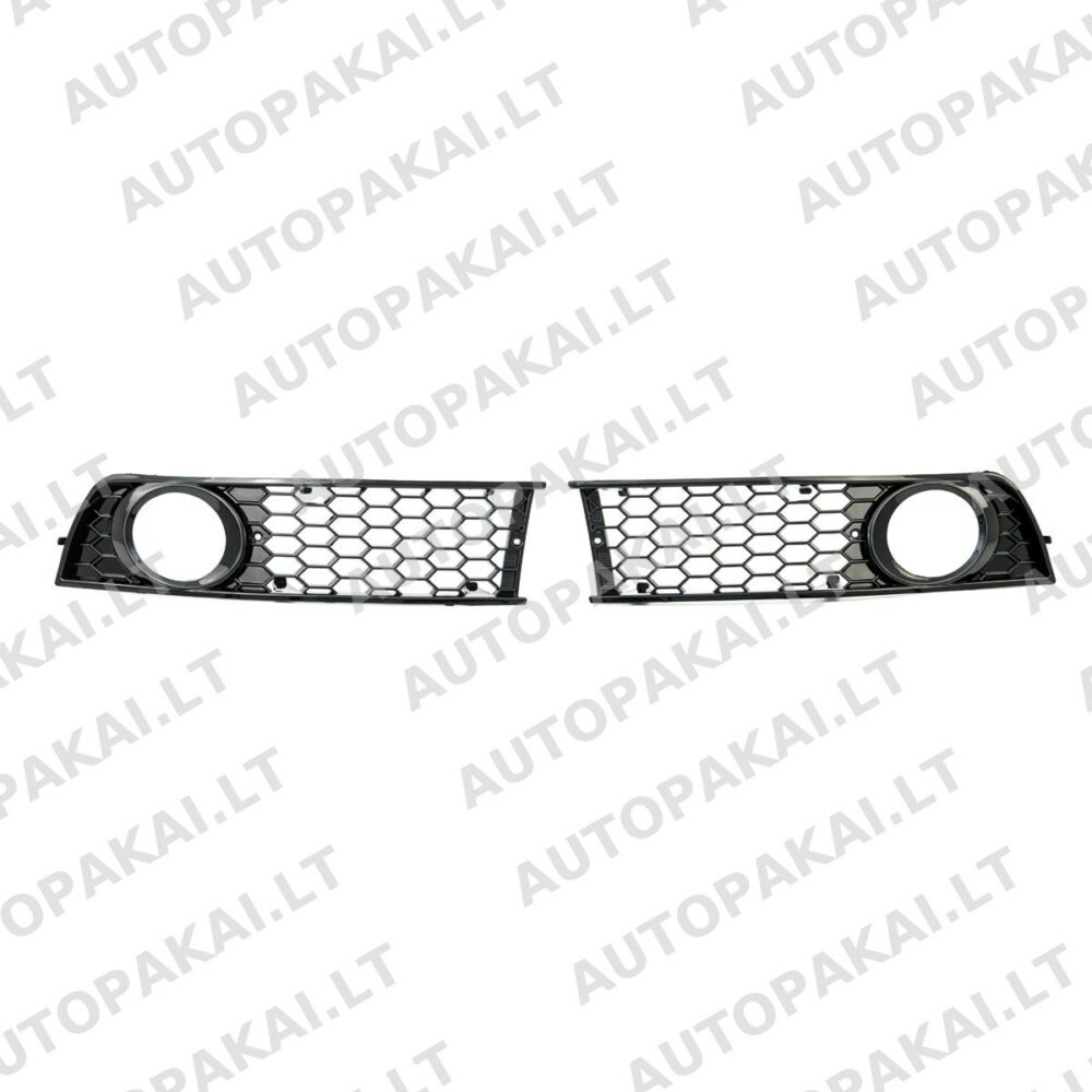Fog Lamp Covers Gloss Black suitable for AUDI A4 B6 8E 01-04