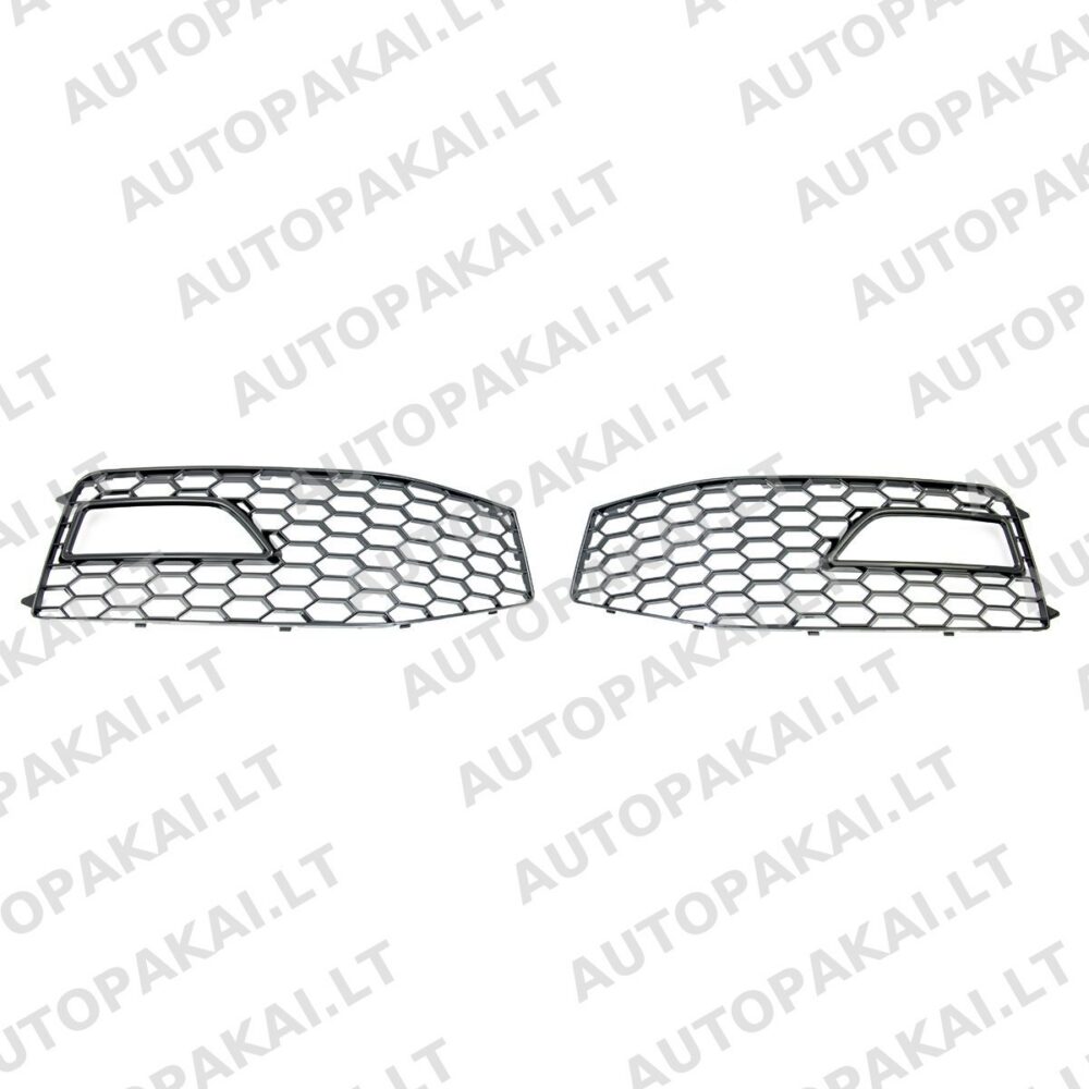 Fog Lamp Covers Gloss Black suitable for AUDI A4 B8 8K Sedan Avant 12-15