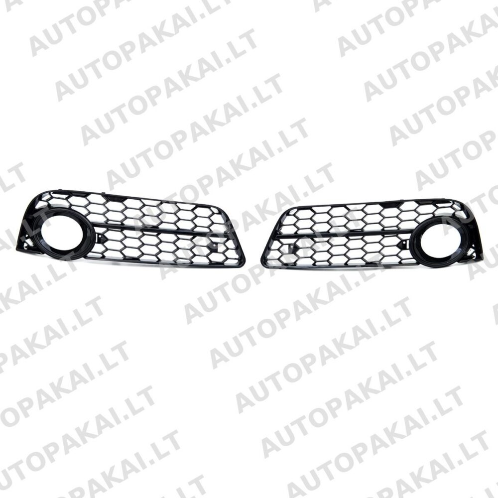 Fog Lamp Covers Black suitable for AUDI A5 8T Coupe Cabrio Sportback 07-11