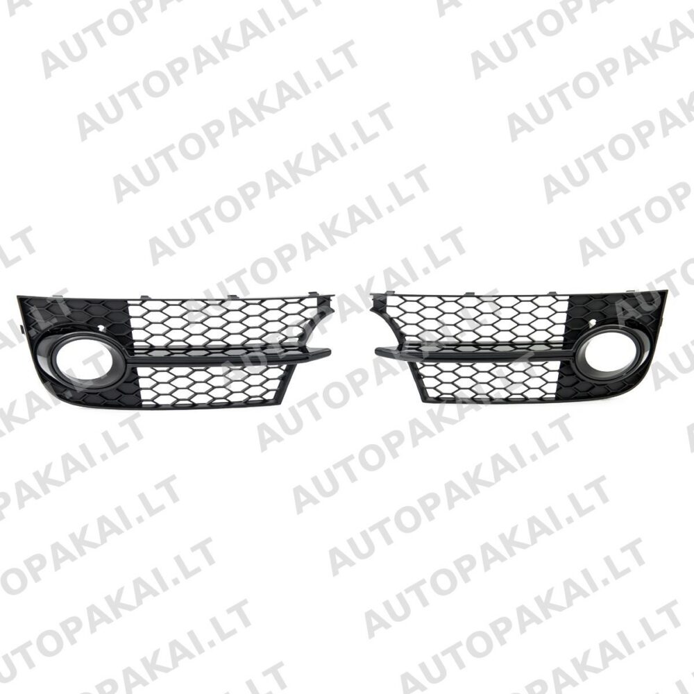 Blizgios juodos spalvos rūko žibintų gaubtų komplektas, tinkantis AUDI TT 8J Coupe Cabrio 06-14