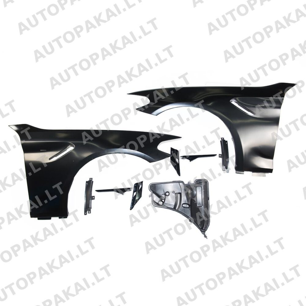 Front Fenders Set Steel suitable for BMW 5 G30, G31 Sedan Touring 16-23