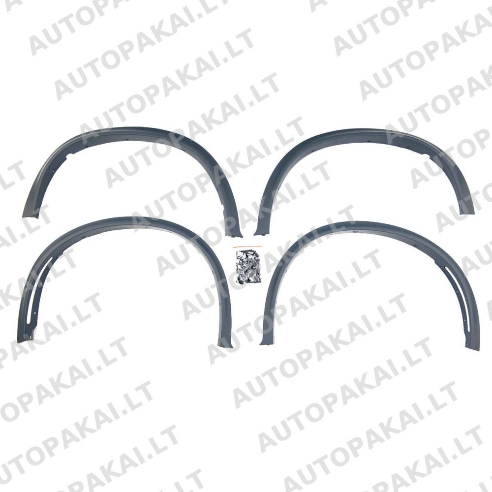Wide Wheel Arches Set suitable for BMW X6 F16 14-19