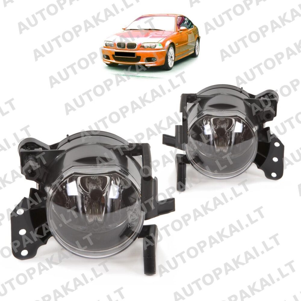 Fog Lights Set Halogen suitable for BMW 3 E90, E92 5 E60