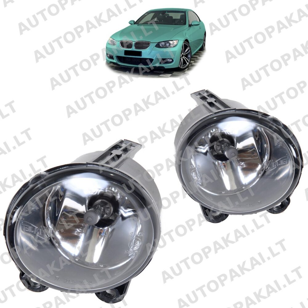 Fog Lights Set Halogen suitable for BMW 3 E92, E93, 5 F10, F11