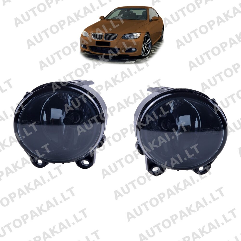 Fog Lights Set Smoke suitable for BMW 3 E92,E93 5 F10,F11 06-13