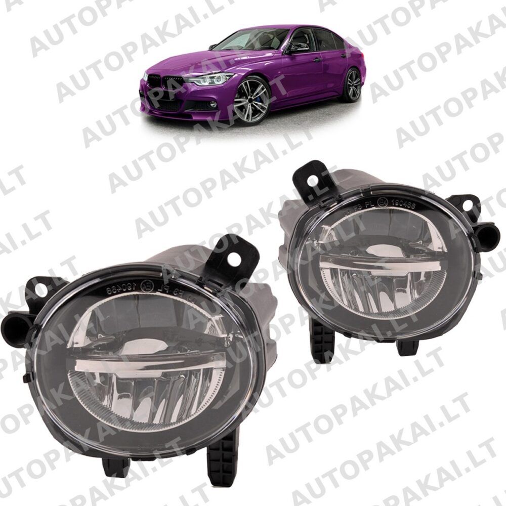 Fog Lights Set LED suitable for BMW F20, F21, F22, F23, F30, F31, F32, F33, F36