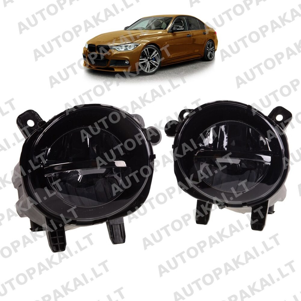 Fog Lights LED Smoke BMW F20,F21, F22,F23,F45, 3 F30,F31,F34, 4 F32,F33,F36