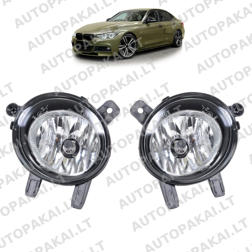Fog Lights Set Halogen fit for BMW F20, F21, F22, F23, F30, F31, F32, F33, F36