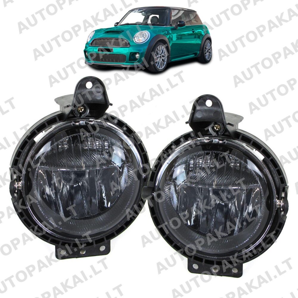 Fog Lights Set Smoke fit for MINI R56,R57,R58 06-13