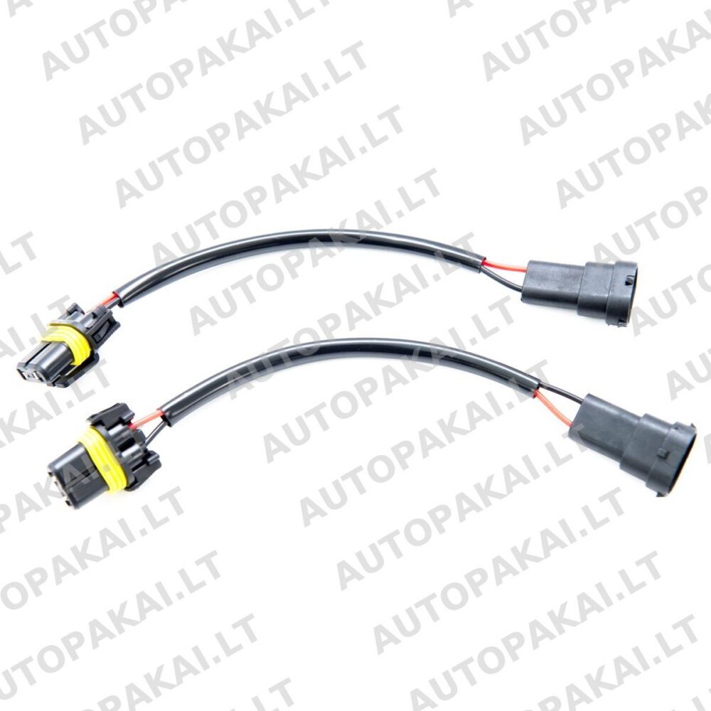 Adapter Plug Set Connector for Fog Lights H8 => HB4