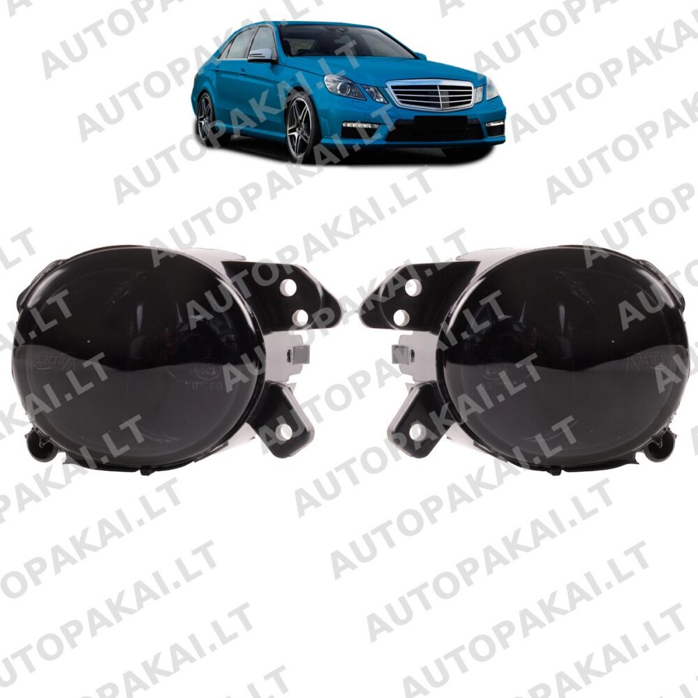 Rūko žibintų komplektas, dūminis, MERCEDES E, GLA, C, B, M, A, S, CLS, GL 2009-2016