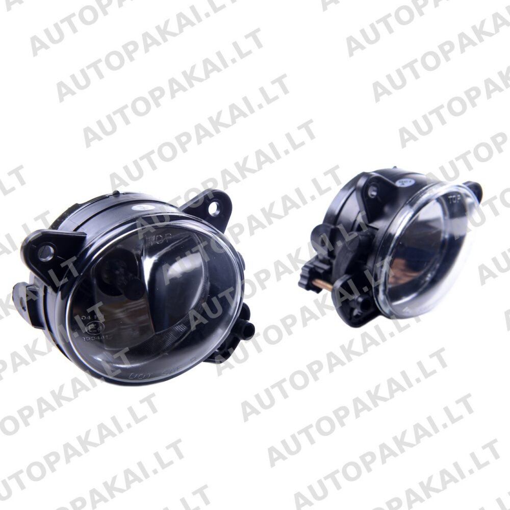 Fog Lights Set Clear for VW TRANSPORTER, CRAFTER 30-50, POLO (9N) 2003-2015